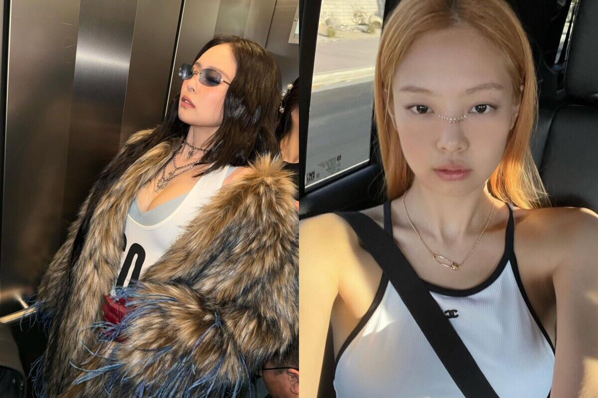 ▲JENNIE 銀飾    。（圖／翻攝自IG）