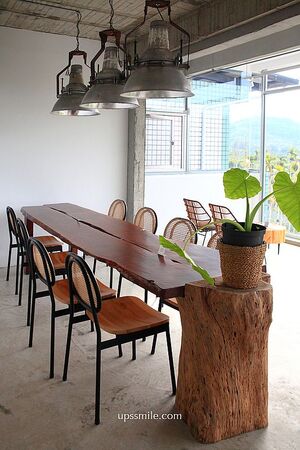 ▲▼南投老宅改造清水模景觀咖啡廳。（圖／部落客萍子提供）