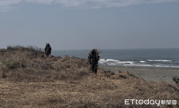 ▲T11K狙擊手向媒體海軍陸戰隊春巡操演。（圖／記者蘇靖宸攝）