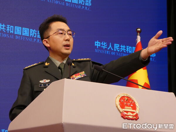 ▲▼大陸國防部發言人蔣斌。20260129（圖／記者陳冠宇攝）