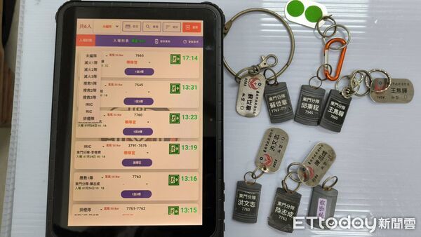 ▲台南市消防局東門分隊自研「新式人員管制APP」，在市府創新提案競賽中榮獲特優肯定。（記者林東良翻攝，下同）