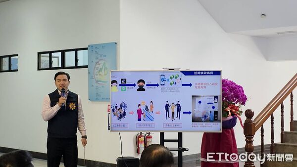 ▲▼  嘉縣警偵破投資短劇影視版權詐財及變臉詐騙案  。（圖／記者翁伊森攝）