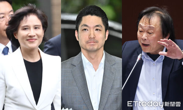 ▲▼鄭麗君、蔣萬安、王世堅。（合成圖／資料照）