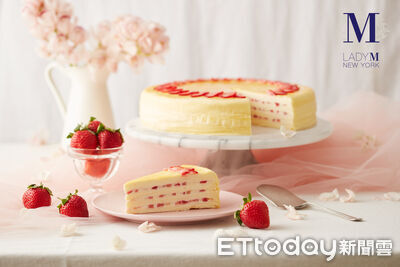 LADY M草莓千層蛋糕回歸　還有季節限定千層酥