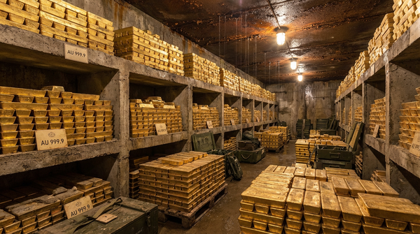 7500億黃金藏在「瑞士核地堡」　地表最強買家曝光