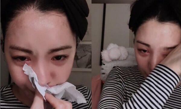 Lizzy直播痛哭！淚訴「活著真的太辛苦」　談論生死話題遭封鎖