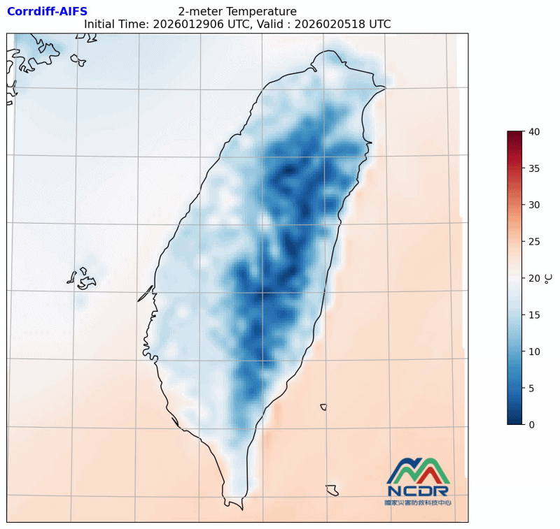 美預報「更強霸王寒流」壓境!北台灣將探0℃ 專家:訊號顯著