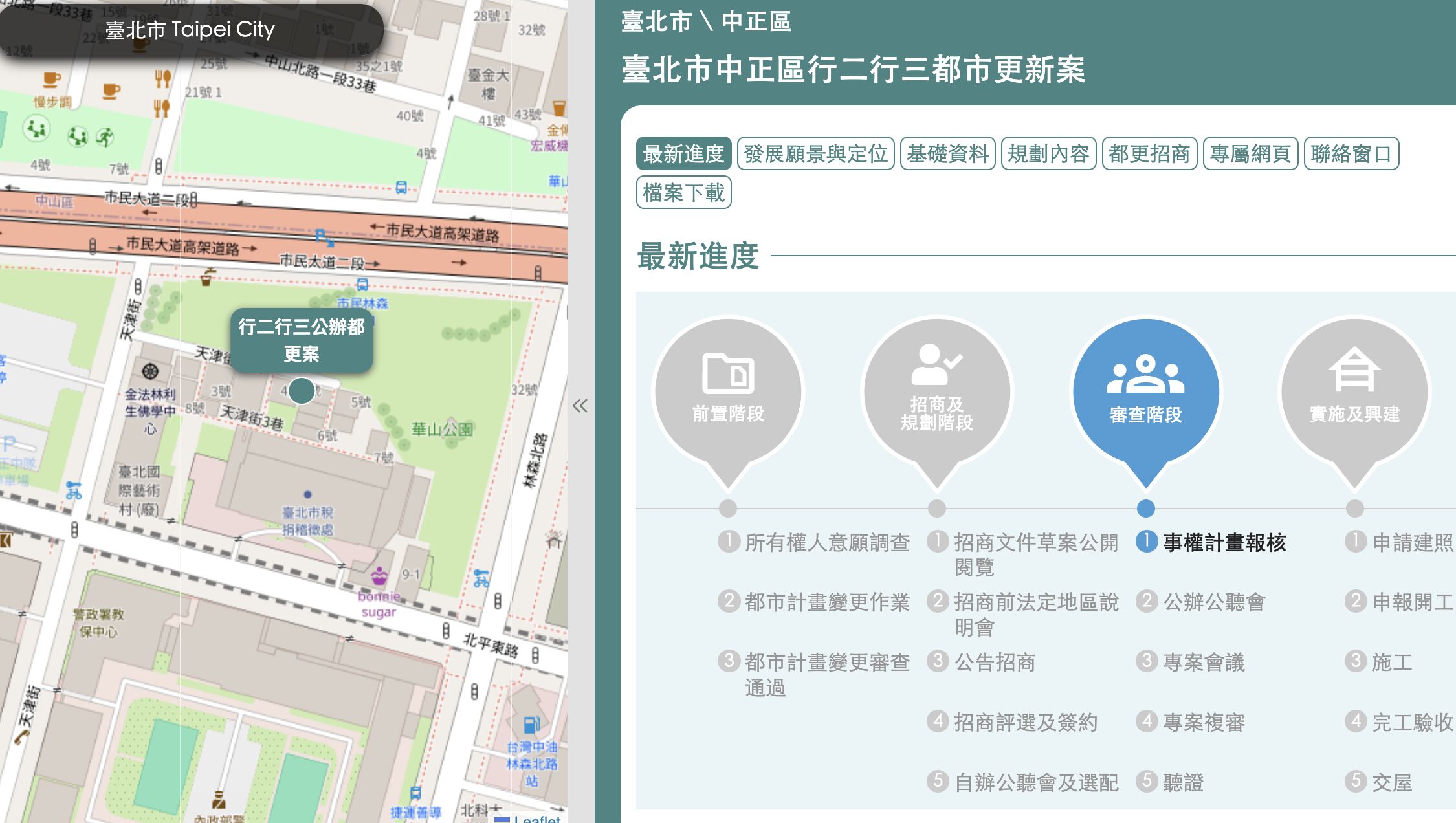 ▲▼北市中正區行二行三都更案。（圖／國家住宅及都市更新中心）
