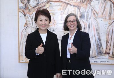 AIT高層接連訪台中！盧秀燕「道地珍奶」會友　盼持續深化合作