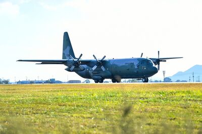 快訊／南韓空軍運輸機「引擎異常」　緊急迫降日本沖繩