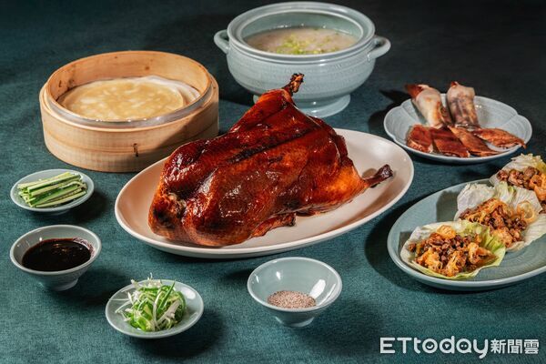 ▲君悅酒店烤鴨四吃。（圖／君悅酒店提供）