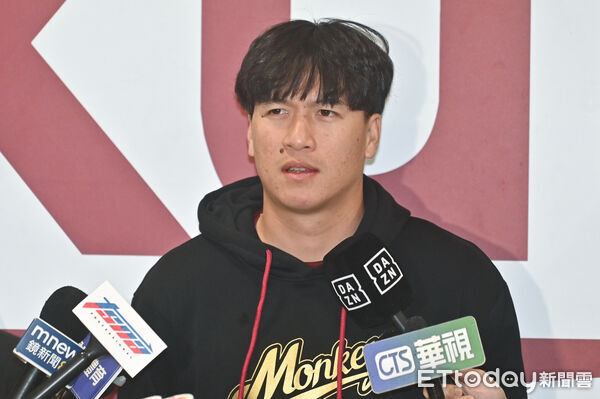 ▲▼2026樂天桃猿開訓，林立。（圖／記者李毓康攝）