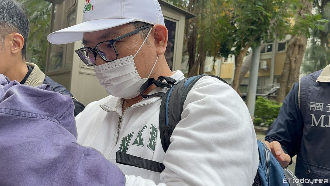 吸血主謀移送畫面曝!絕對能源再詐50億 8共犯全被聲押禁見