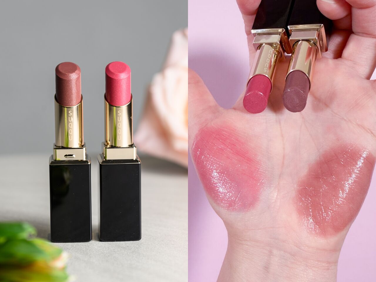 嬌蘭,SUQQU,THREE,彩妝,唇膏,。（圖／品牌提供、記者李薇攝）