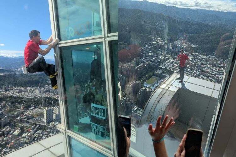 Google員工隔窗拍下霍諾德攀登101 內部畫面曝光