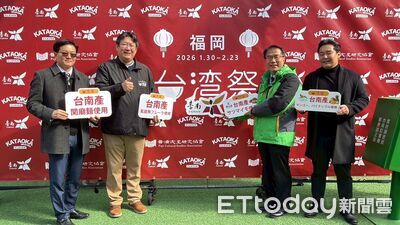 台灣祭福岡主打台南味！黃偉哲赴日行銷　現場大啖虱目魚鬆肉燥飯