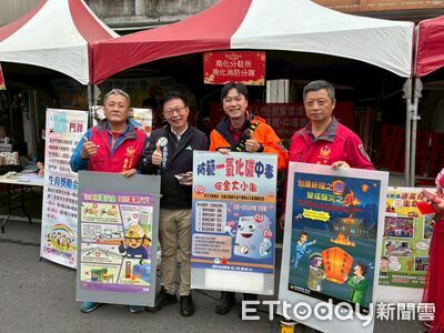 山城過年消防不打烊！南消南化、六甲消防前進春節活動　防災宣導馬力全開