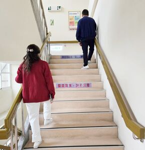 響應「健康台灣」！桃園療養院鼓勵同仁多走樓梯　節能又健康