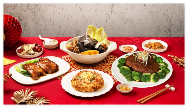 ▲▼年菜3招訣竅擺盤。（圖／桂冠提供）