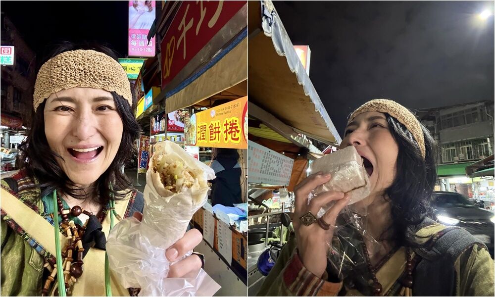 等紅燈遇名人!抬頭一瞥「是大胃女王」超驚喜 5天前就飛來台