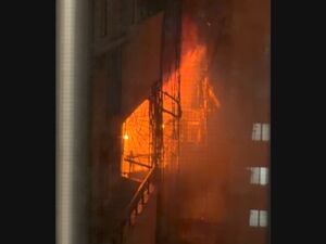 快訊／北市大安區住宅晚間惡火！黑煙直竄　2人宣告不治