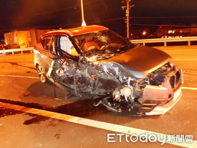 宜蘭歪仔歪橋周邊深夜大停電！酒駕男猛撞變電箱　現場慘狀曝