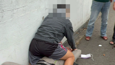 高雄男大生勇救老夫妻！壓制惡騎士臉受傷留疤　警將公開表揚