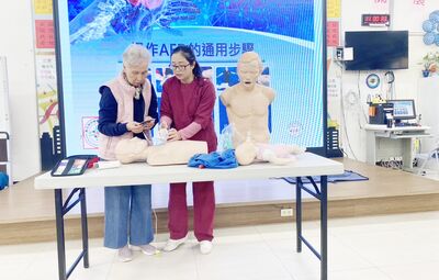 寒冬護心不缺席　北榮桃園分院深入社區傳授長輩護心撇步迎健康