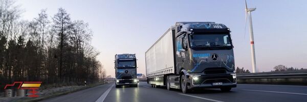 Mercedes-Benz eActros 600 實測兆瓦充電，挑戰歐陸長途行駛
