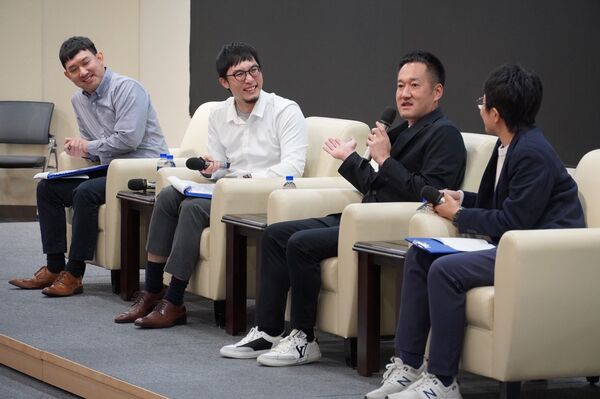 ▲平野惠一1月31日受邀日本台灣交流協會舉辦的文化講座。（圖／截自日本台灣交流協會Facebook）