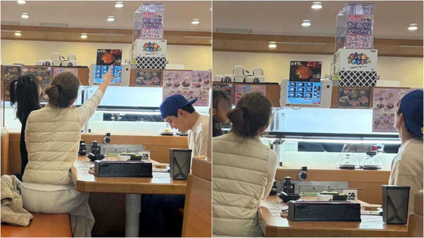 娛樂報報／許維恩、王家梁吃壽司　為女兒「集盤拚扭蛋」可愛互動全被拍