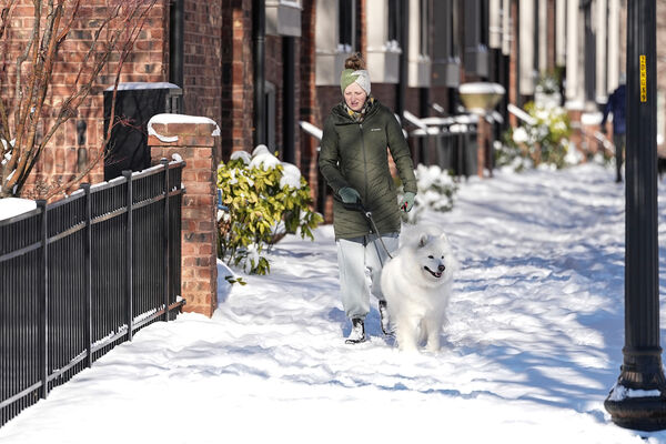 ▲▼美國暴風雪極端低溫寒流,北卡州。(圖/達志影像/美聯社)