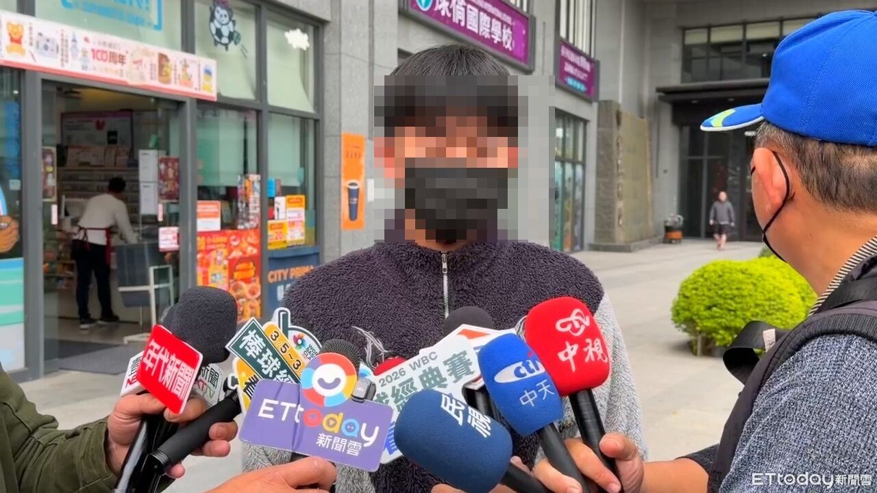 撞人還動手!男大生英勇制伏惡騎士 慘破相曝:吃飯不敢脫口罩