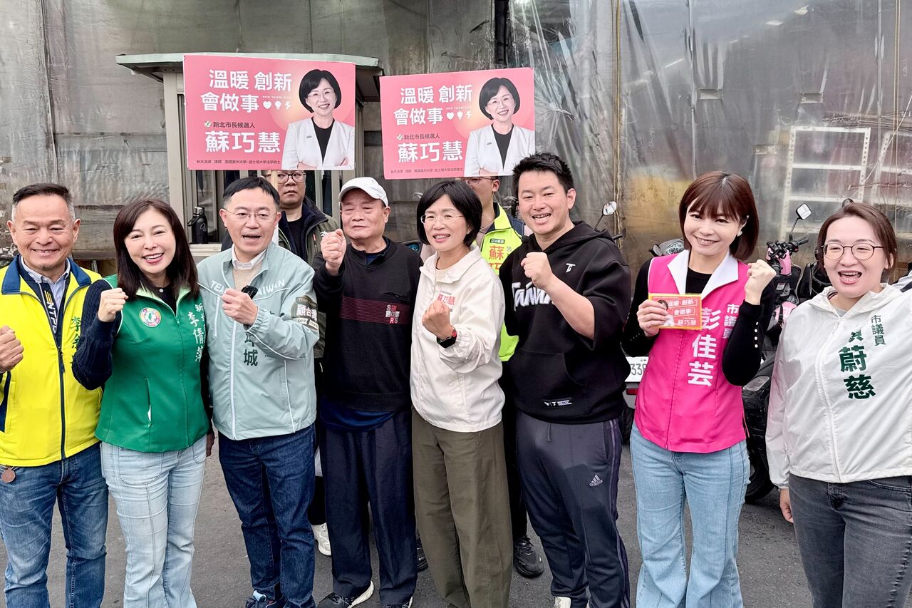 蘇巧慧當選就剃光頭?陳柏惟喊衝刺期再弄一下 蘇巧慧讚沒頭髮也很帥