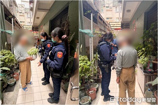 高雄阿公順手抱走路邊盆栽! 失主焦急報案求協尋:那是骨灰盆