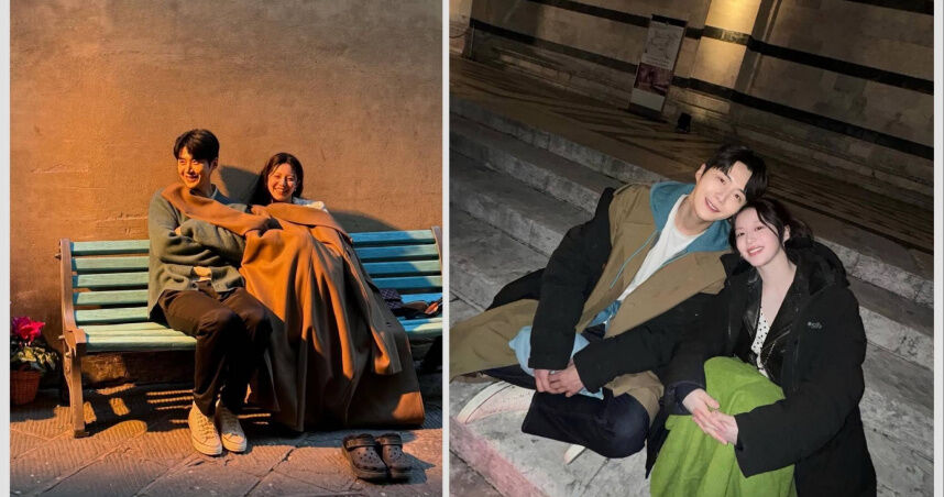 這不是花絮是戀愛感吧？高允貞IG公開與金宣虎義大利、加拿大拍戲日常　韓網再度敲碗假戲真做