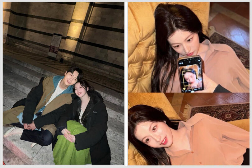 這不是花絮是戀愛感吧？高允貞IG公開與金宣虎義大利、加拿大拍戲日常　韓網再度敲碗假戲真做