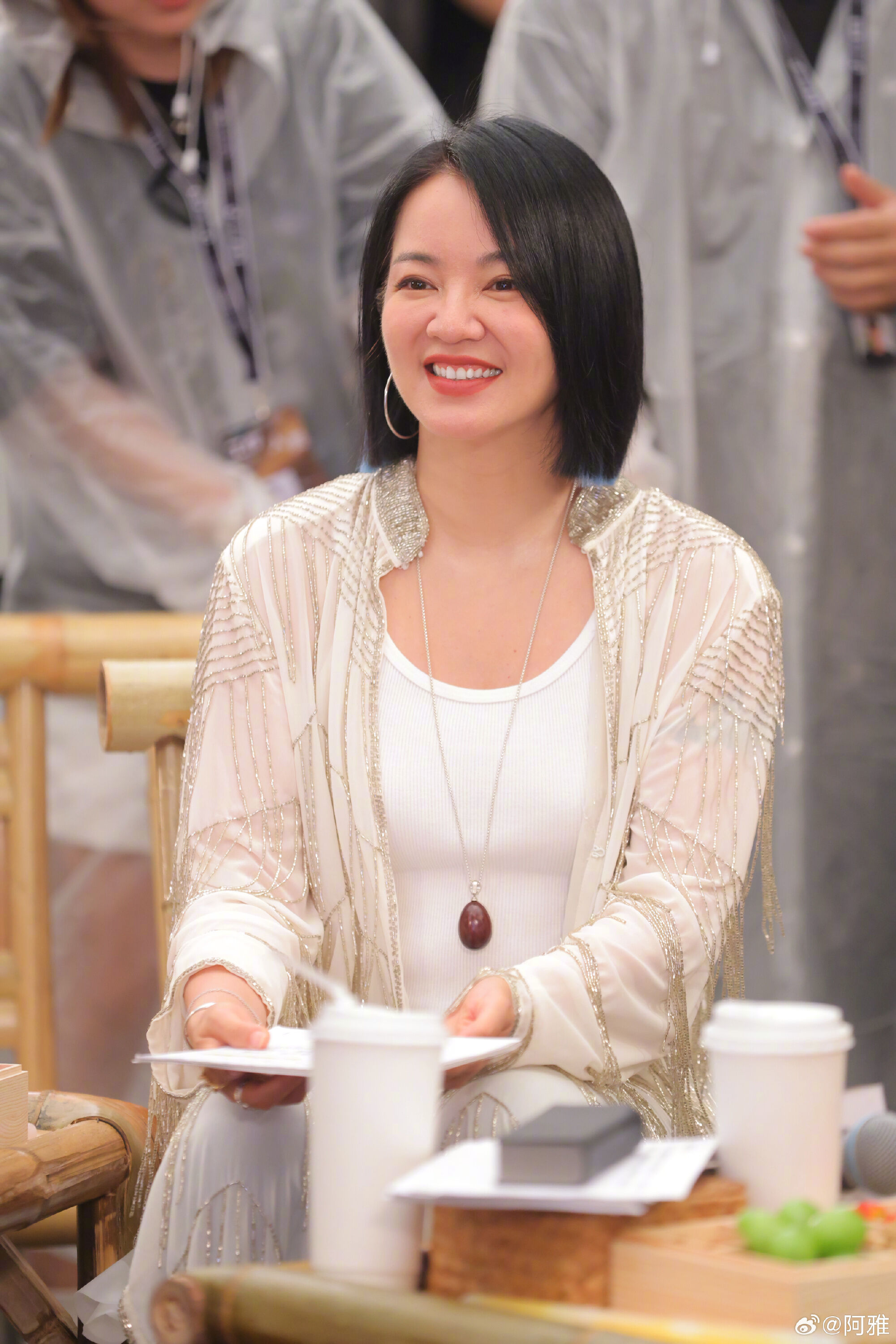 ▲▼阿雅推掉所有工作返台兩周陪小S。（圖／翻攝自微博／阿雅）