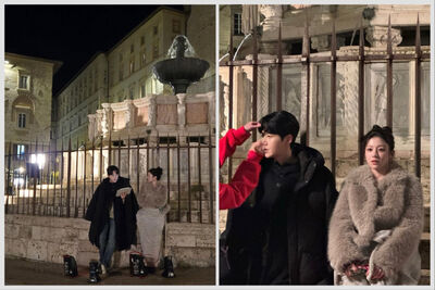 高允貞、金宣虎被封「近年最強CP」　義大利拍戲日常公開滿滿戀愛感