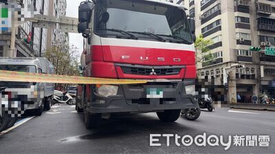 北市大貨車輾斃單車女騎士　駕駛綠燈起步未注意前方狀況釀禍