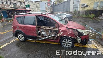 從五結到壯圍2連撞！宜蘭29歲男酒駕拒檢被壓制　搜出喪屍煙彈