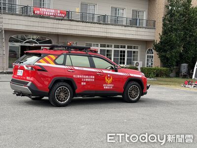 守護民眾安心過年　關山消防實兵演練結合救災車輛器材捐贈
