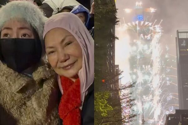 ▲小S帶著S媽跨年。（圖／翻攝自Facebook／小S 徐熙娣）