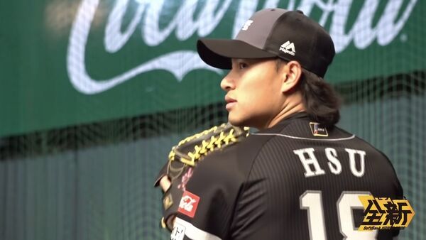 ▲徐若熙。（圖／截自福岡軟銀鷹官方IG）