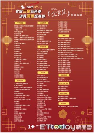 ▲▼    振興再加碼！嘉義市食安三金聯手出擊消費滿百送春聯　選好店、安心過好年  。（圖／記者翁伊森攝）