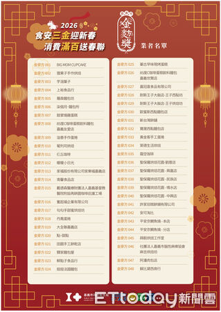 ▲▼    振興再加碼！嘉義市食安三金聯手出擊消費滿百送春聯　選好店、安心過好年  。（圖／記者翁伊森攝）
