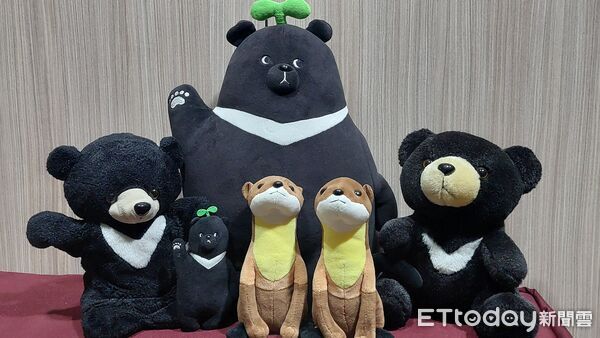 ▲熊族貂民吉祥物(動物布偶)。（圖／玉山國家公園管理處提供）