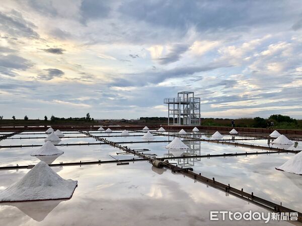 ▲▼井仔腳瓦盤鹽田。（圖／記者周湘芸攝）