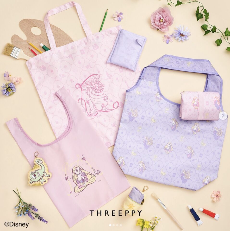 THREEPPY,長髮公主,公主,生活,購物袋 。（圖／threeppy_official IG）