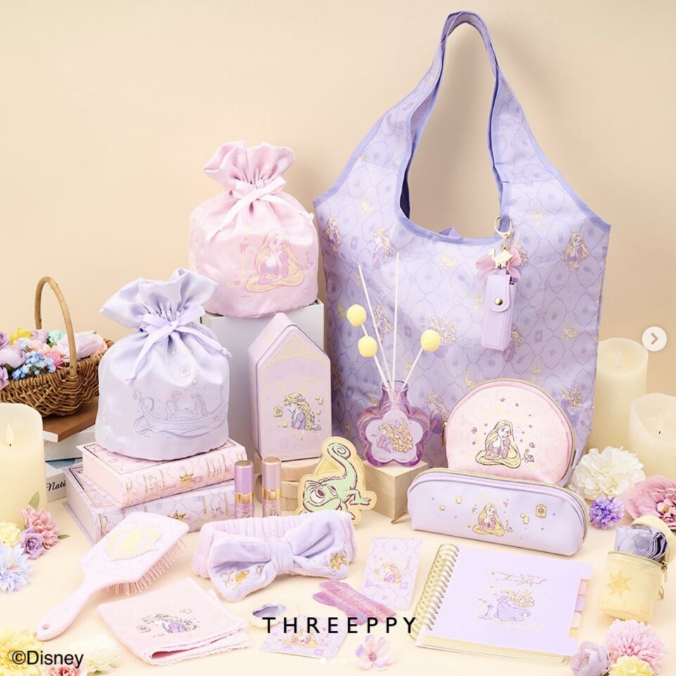 THREEPPY,長髮公主,公主,生活,購物袋 。（圖／threeppy_official IG）